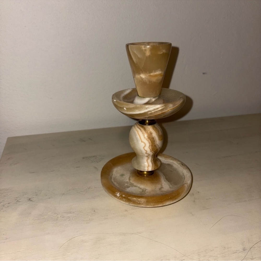Marble Candle Holder